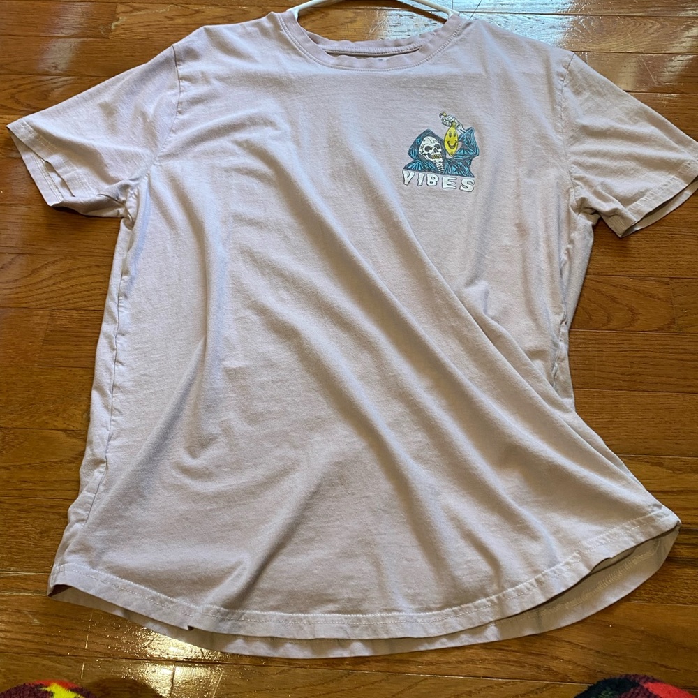 Pink good vibes shirt